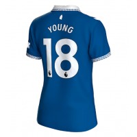 Dres Everton Ashley Young #18 Domáci pre Ženy 2023-24 Krátky Rukáv
